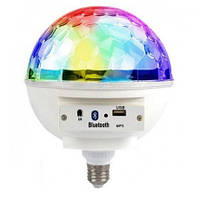 Диско-шар светомузыка диско шар с цоколем Music VB-391 Ball E27