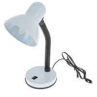 Настольная лампа в современном стиле офисная Brille 60W MTL-02 Черный KS, код: 7271414