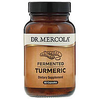 Куркума ферментированная, Fermented Turmeric, Dr. Mercola, 60 капсул KS, код: 6493294
