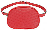 Женская сумка на пояс Adleys Красная (BB232) KS, код: 1151198