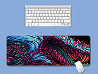 Игровая поверхность для компьютерной мыши и клавиатуры UKC 80х30 см Monster018 KS, код: 7891743