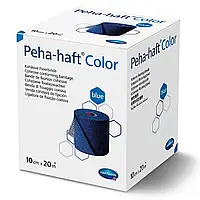 Бинт когезивний фіксуючий Peha-haft Color синій 10 см х 20м