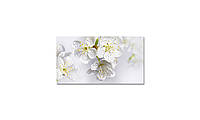 Наклейка виниловая на стол Zatarga Белые Цветы Вишни 650х1200 мм (Z181336 1st) KS, код: 2387384
