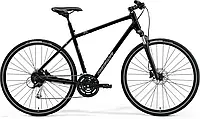 Велосипед Merida Crossway 100 Glossy Black Matt Silver 28 2023
