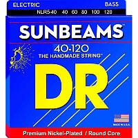 Струны для бас-гитары DR NLR5-40 Sunbeams Nickel Plated Light Bass 5 Strings 40 120 MN, код: 6556109