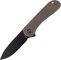 We Knife Nóż Elementum Bronze Titanium, Black Stonewashed Cpm S20Cv (We18062X-4) (116489)