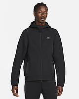 Кофта чоловіча Nike Sportswear Tech Fleece Windrunner Full-Zip Hoodie (FB7921-010) XL Чорний KS, код: 8247505