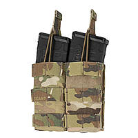 Магазинный подсумок Emerson Modular Open Top Double Mag Pouch под 5.56, Multicam, 2, Molle, AR15, M4, M16,