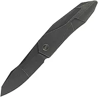 We Knife Nóż Składany Solid Black Titanium Stonewashed Cpm 20Cv By Gustavo T Cecchini We22028 1