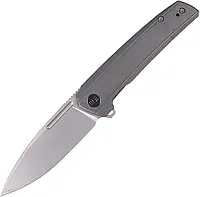 We Knife Nóż Speedster Gray Titanium Silver Bead Blasted Cpm 20Cv We21021B 1