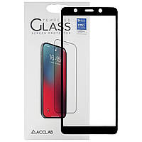 Защитное стекло Acclab 3D Full Glue Tecno POP 3 Black KS, код: 8098234