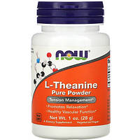 L-Theanine Pure Powder Now Foods (28 грамм)