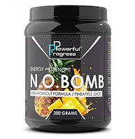 Комплекс до тренировки Powerful Progress N.O.BOMB 300 g 30 servings Pineapple KS, код: 7605813