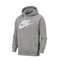 Бомбер чоловічий Nike Sportswear Club Fleece M Сірий (BV2973-063) KS, код: 7400326