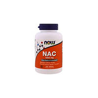 Ацетилцистеин NOW Foods NAC 1000 mg 120 Tabs KS, код: 7541617