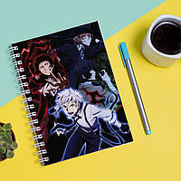 Скетчбук Sketchbook блокнот для рисования с принтом Bungou Stray Dogs - Бродячие псы 5 А3 Кав KS, код: 8301411