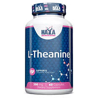 Теанин Haya Labs L-Theanine 200 mg 60 Caps KS, код: 8288861