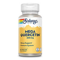 Кверцетин Solaray Mega Quercetin 600mg 60 vcaps