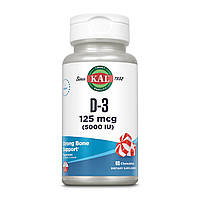 Витамин Д KAL D-3 5000 IU 60 chewables