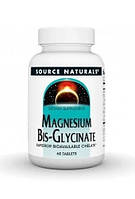 Source Naturals Magnesium Bis-Glycinate 60 таблеток MS