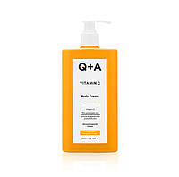 Крем для тела с витамином C Q+A Vitamin C Body Cream 250 мл TS, код: 8289913