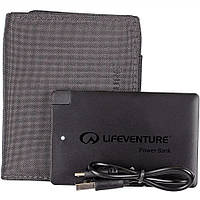 Гаманець з павербанком Lifeventure RFID Charger Wallet Сірий 68305 TS, код: 2692814