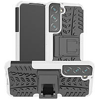 Чехол Armor Case Samsung Galaxy S22 White TS, код: 8109745