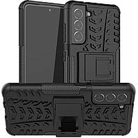 Чехол Armor Case Samsung Galaxy S21 FE Black TS, код: 8249648