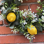 Вінок евкаліпта з лимоном 40 см, фото 3