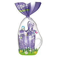 Подарочный набор к Пасхе Milka Easter с чашкой и сладостями