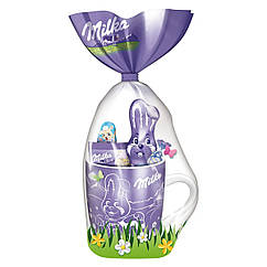 Подарунковий набір до Великодня Milka Easter з чашкою та солодощами