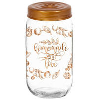 Банка Herevin Decorated Jam Jar-Homemade With Love 1 л (171541-072) a