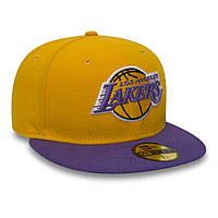 Баскетбольная кепка Official New Era NBA Basic LA Lakers 59FIFTY Fitted Cap 57.7см