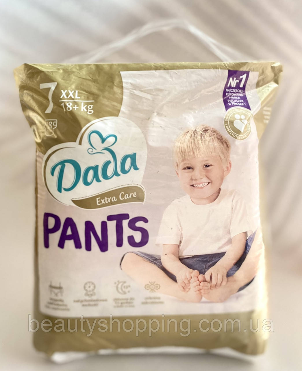 Dada Extra Care Pants підгузники трусики 7 XXL 18+ кг 28 штук