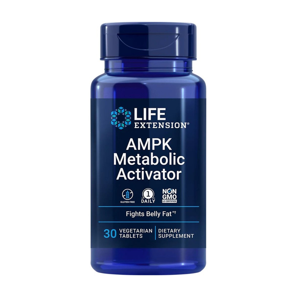 Жироспалювач Life Extension AMPK Metabolic Activator, 30 таблеток