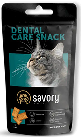 Savory (Сейвори) CATS SNACKS PILLOWS DENTAL CARE лакомство - подушечки для здоровья зубов кошек