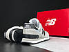Жіночі кросівки New Balance 574 Gray Reflective Нью Беланс сірі замш сітка весна осінь спортивні топ В'єтнам, фото 5
