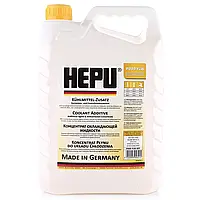 Жидкость охлаждающая HEPU Антифриз G11 желтая концентрат 5 л (P999-005)