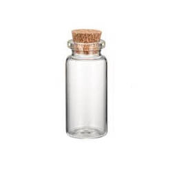 Пляшка скляна 50 мм (пач.10 шт.)