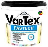 Vartex Fastech Akrylat акриловая декоративная штукатурка барашек шуба камешковая зерно 1,5мм ведро 25 кг