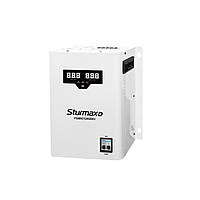 Стабилизатор напряжения релейный LED 12000 ВA настенный Sturmax PSM9312000RV(12)