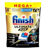 Таблетки для посудомийних машин Finish Ultimate Plus All in 1  72шт