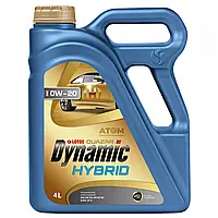 Олива моторна LOTOS Quazar Dynamic Hybrid SAE 0W-20 4 л (WF-K405H30-0H0)