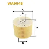 Фильтр воздушный Audi A6 II (4F/C6), Allroad II (4FH) Wix Filters (WA9548)