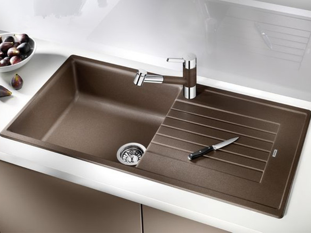 Кухонна мийка коричнева