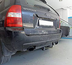 Фаркоп Kia Sportage 2 KM 2004-2010 (Кіа Спортейдж 2) оцинкований