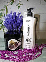 Шампунь + маска з чорним часником Zenix набір