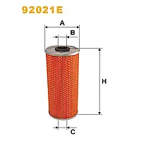 Фильтр масляный Autosan H; Evobus Intouro, O 404, Tourismo; Kaessbohrer S 300; Mercedes 1 Wix Filters (92021E)