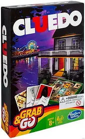 Настільна гра "Клуедо. Дорожня версія" (зручний органайзер, картки, кубики, у коробці) B0999