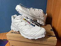 Белые кроссовки Salomon XT-6 44p